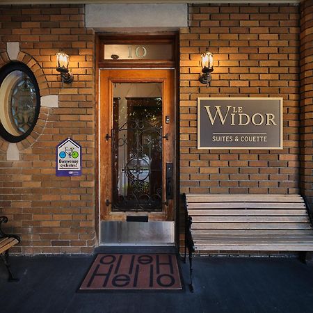 Le Widor Bed & Breakfast ควิเบกซิตี้ ภายนอก รูปภาพ